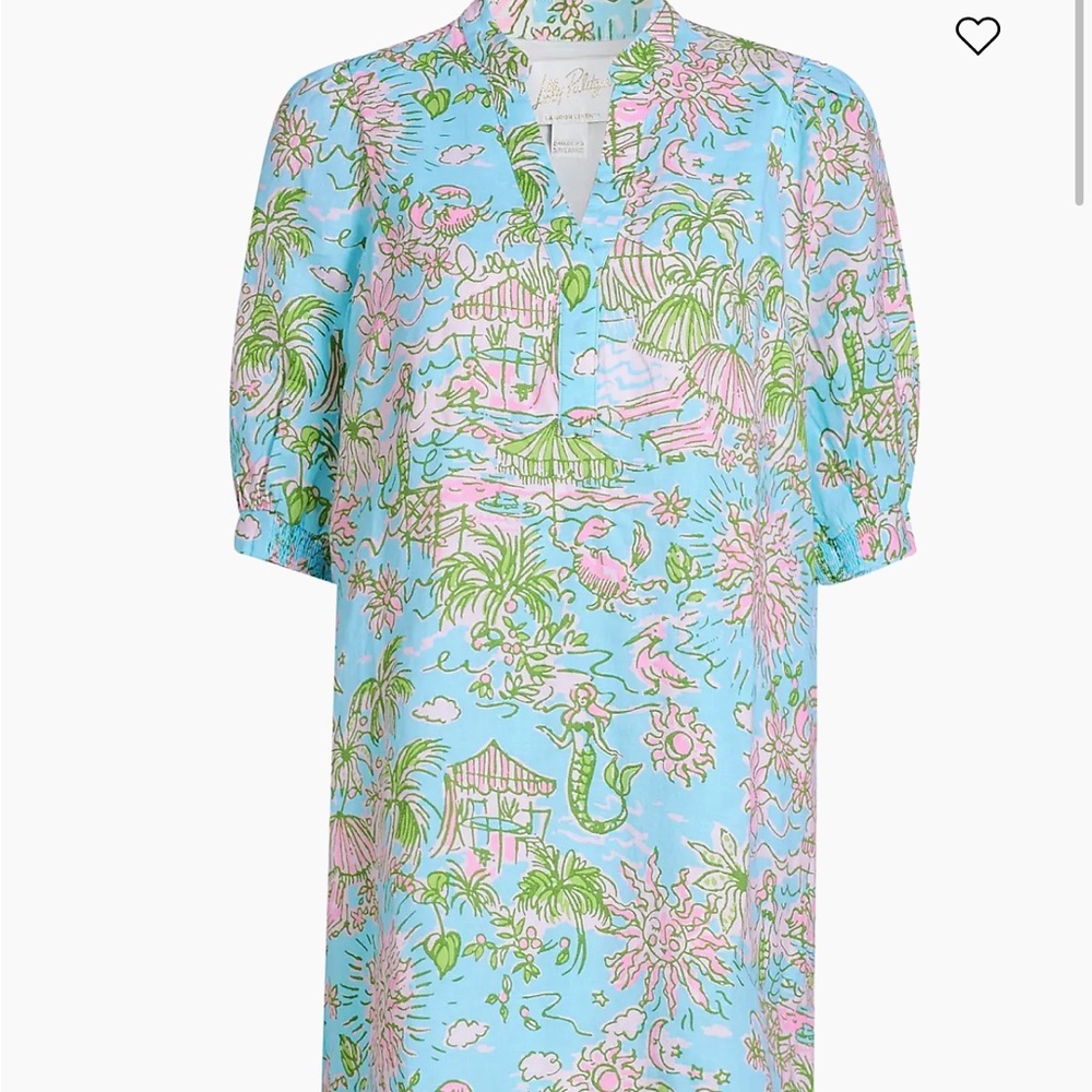 Lilly Pulitzer Mialeigh Linen Dress 00 - Picture 2 of 7